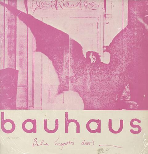 Bauhaus Bela Lugosi's Dead - Pink Vinyl UK 12